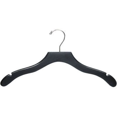 17" Wavy Wooden Top Hanger