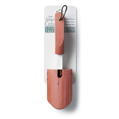 Women's One-Size Aromatic Cedar Shoe Tree (Sold as a PACK of 2 Pair)