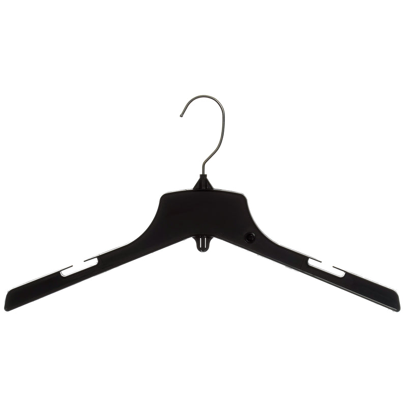 Iron coat hangers black set of 3