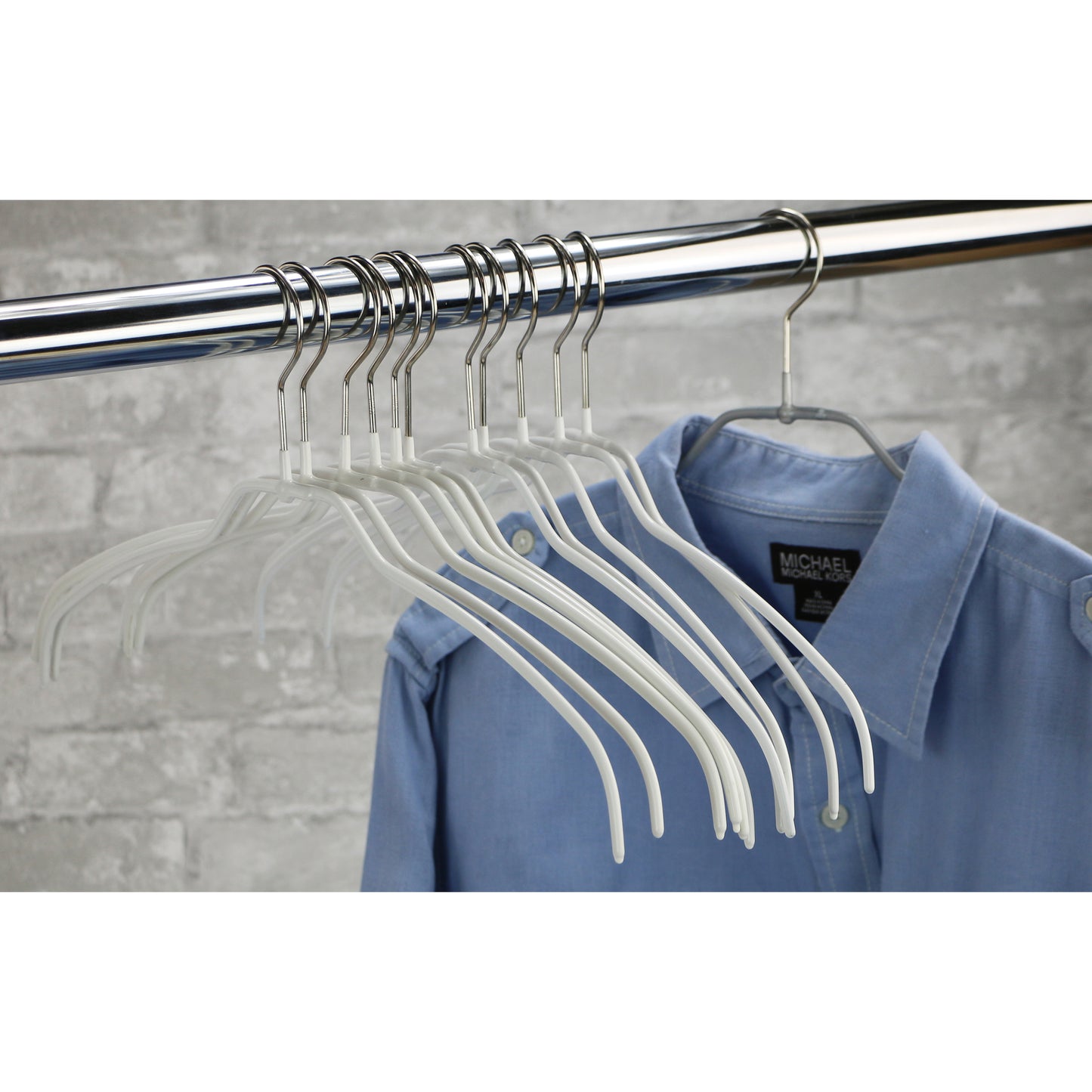 Metal Non-Slip - 16 1/4" Ultra Lite Silhouette Top Hanger