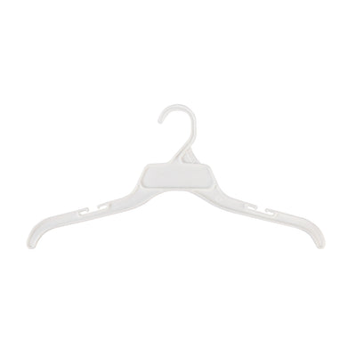 Mainetti 227, 14 White all Plastic, Shirt Top Dress Hangers, with not -  Mainetti USA