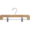 14" Rounded Wooden Bottom Hangers
