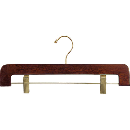 14" Rounded Wooden Bottom Hangers