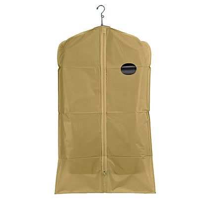 24" x 54", 3 Gauge Vinyl Taffeta Finish w/ Oval Window and Center Zipper