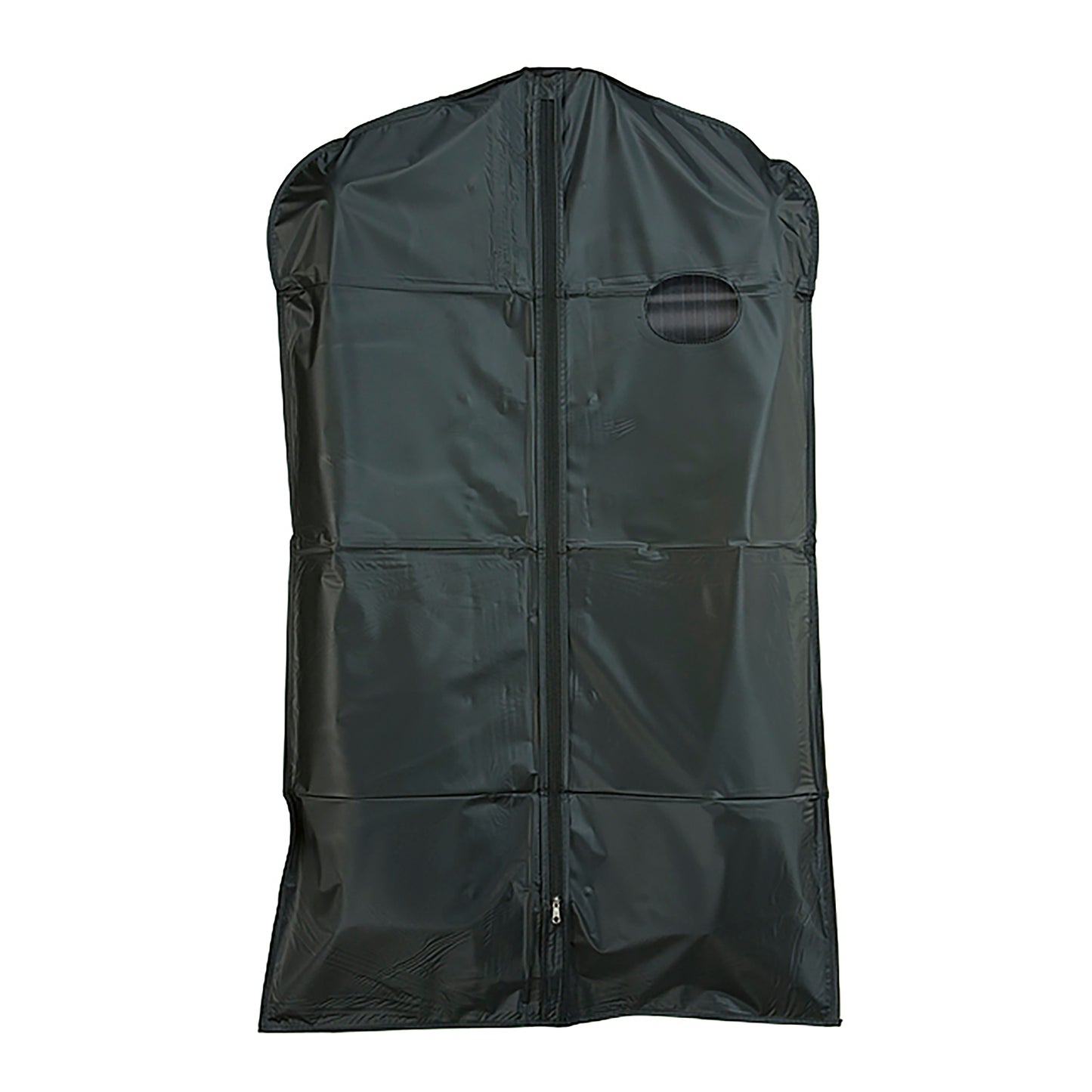 24" x 54", 3 Gauge Vinyl Taffeta Finish w/ Oval Window and Center Zipper