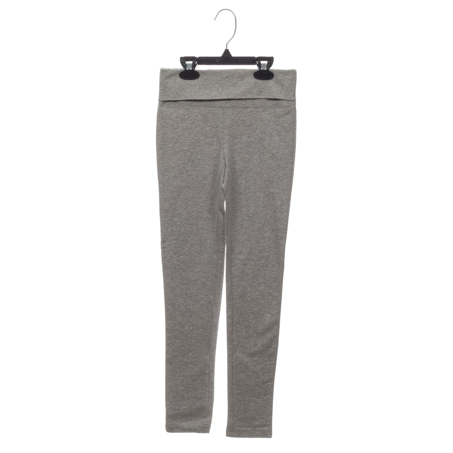 8" Black Plastic Pant/Skirt Slack-Bottom Hangers With Turnable Metal Hook & Plastic Non-Slip Clips (Mainetti 6008)