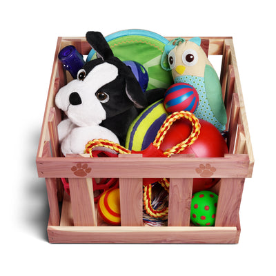 Cedar Pet Toy Box