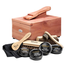 Cedar Shoe Care Valet, w/Starter Kit II