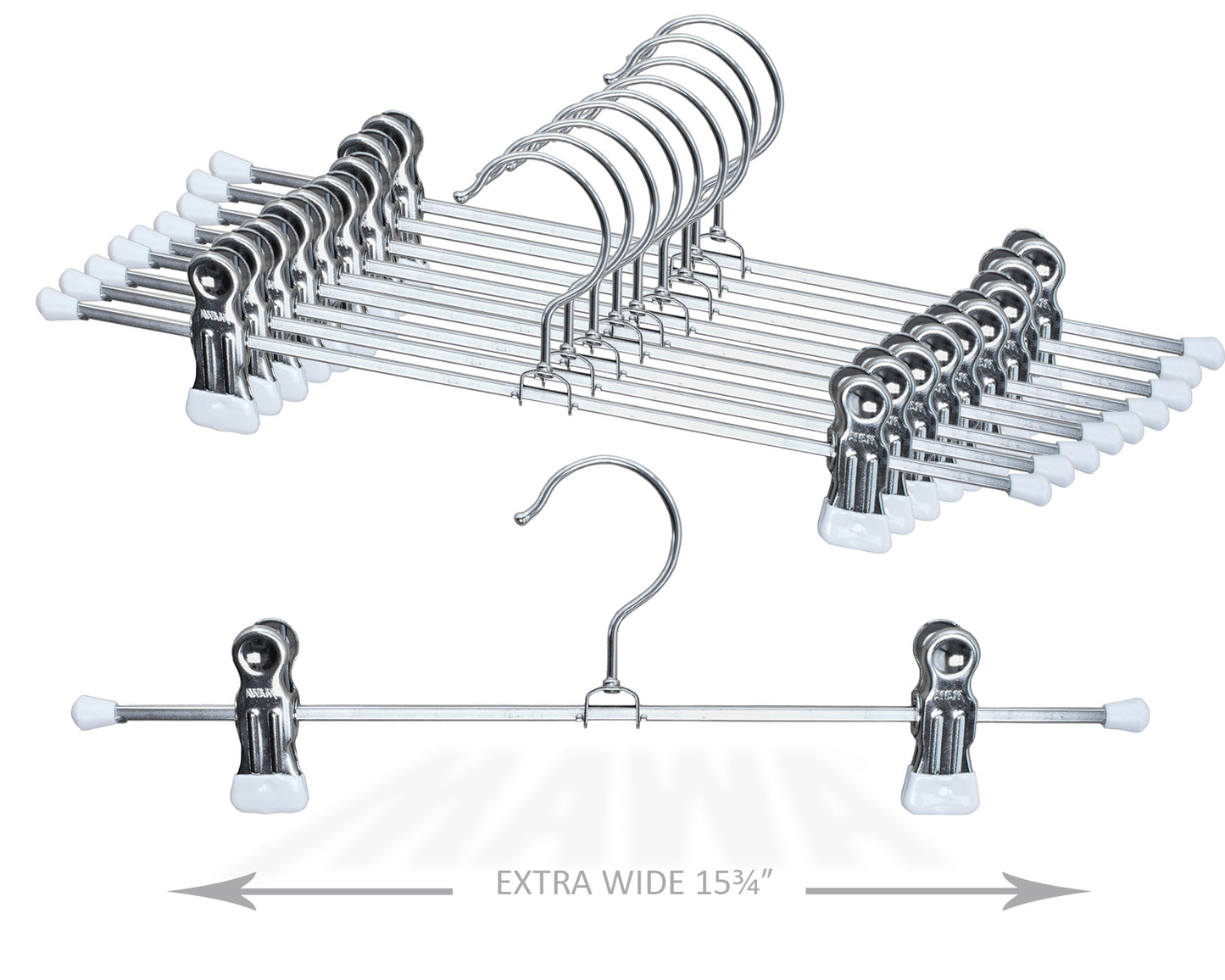 Metal Non-Slip - 15 3/4" Bottom Hanger with Clips