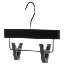 12" Black Wooden Skirt or Pant Hanger