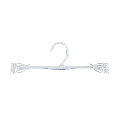 Mainetti GS19, 10" Clear Plastic, Bra Panty Underwear Hangers, sleek new design