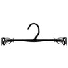 Mainetti GS19, 10" Black Plastic, Bra Panty Underwear Hangers, sleek new design