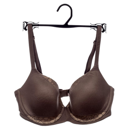 Mainetti GS19, 10" Black Plastic, Bra Panty Underwear Hangers, sleek new design