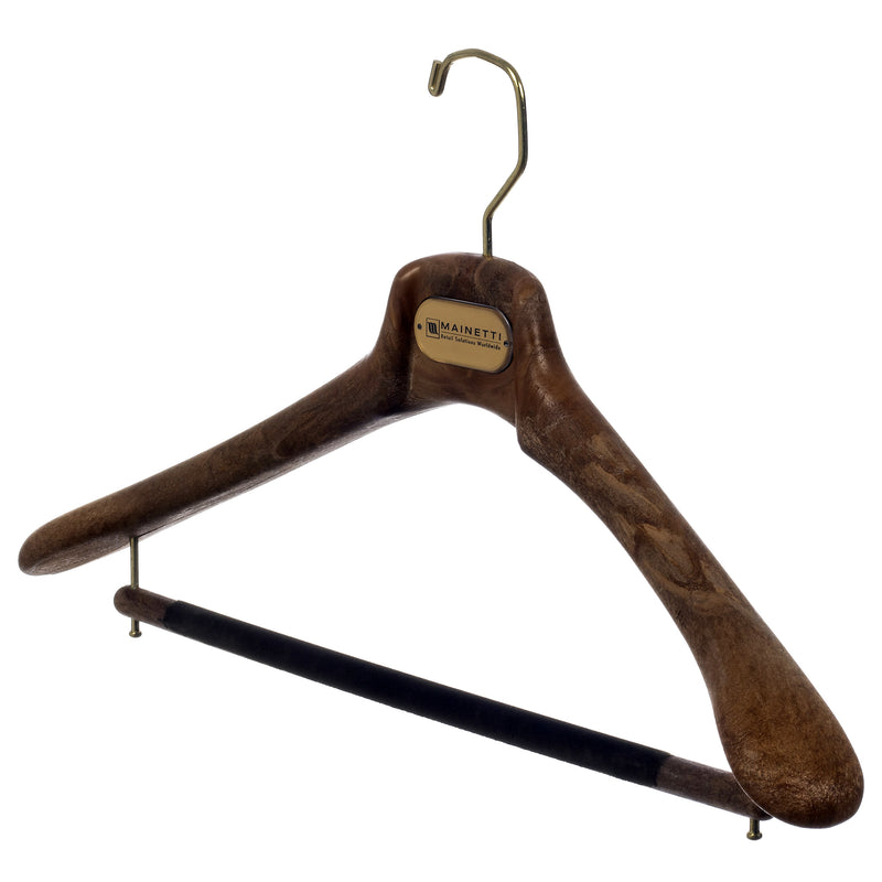 SAR - 17 Suit Hanger with Flocked Bar - Mainetti USA