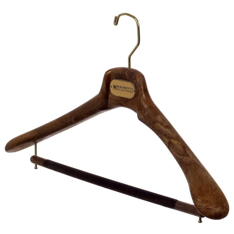 SAR - 18" Suit Hanger with Flocked Bar