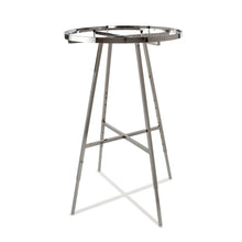 36" dia Round Folding Rack w/ Rectangular Tubing Hangrail