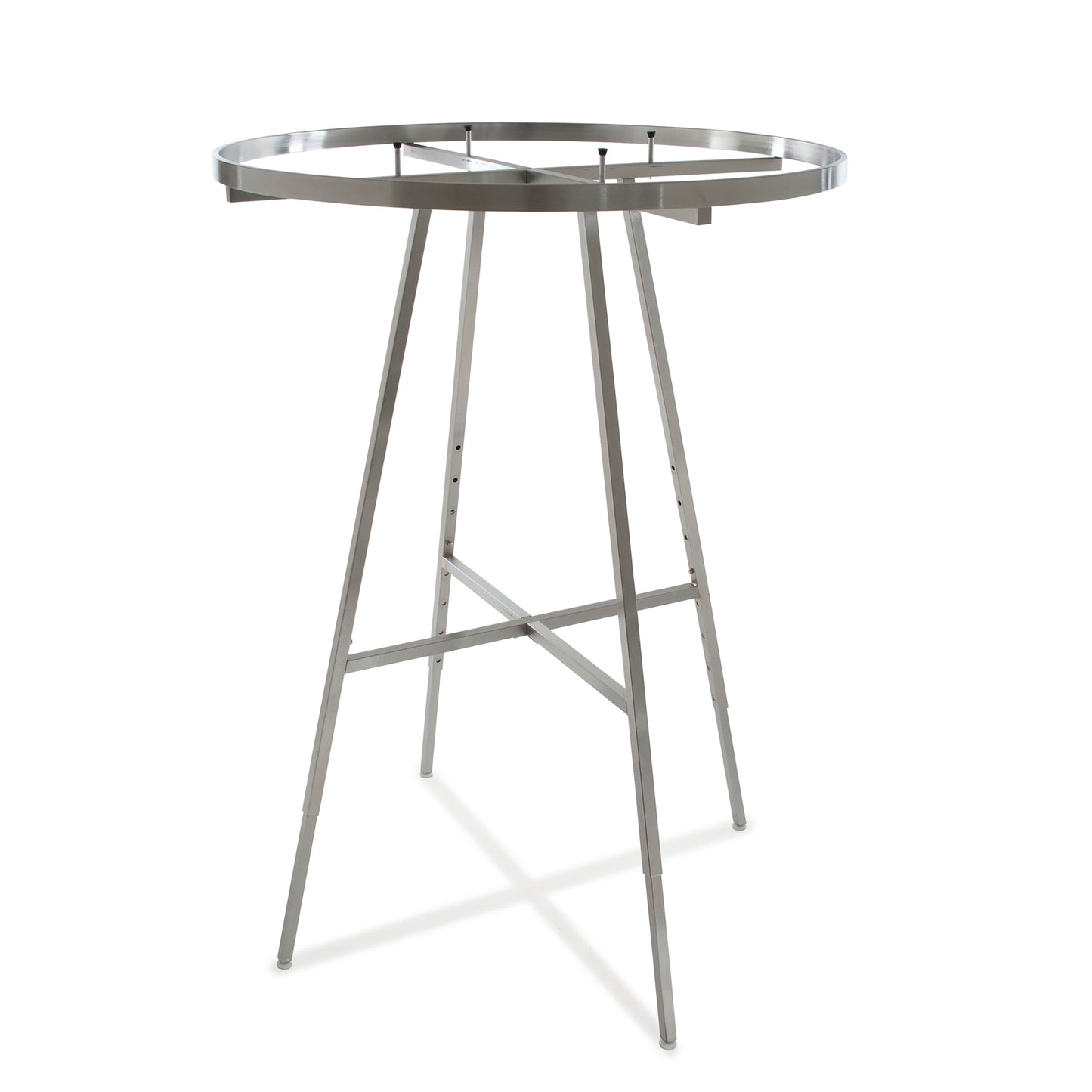 42" dia Round Folding Rack w/ Rectangular Tubing