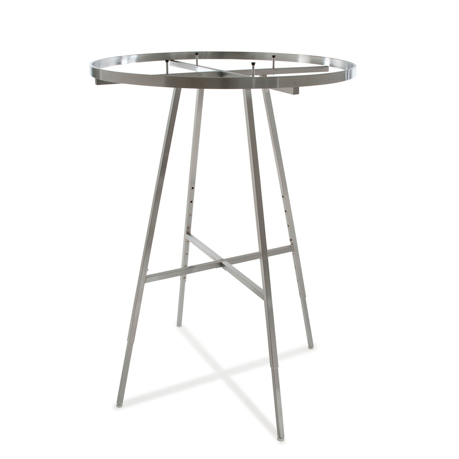 42" dia Round Folding Rack w/ Rectangular Tubing