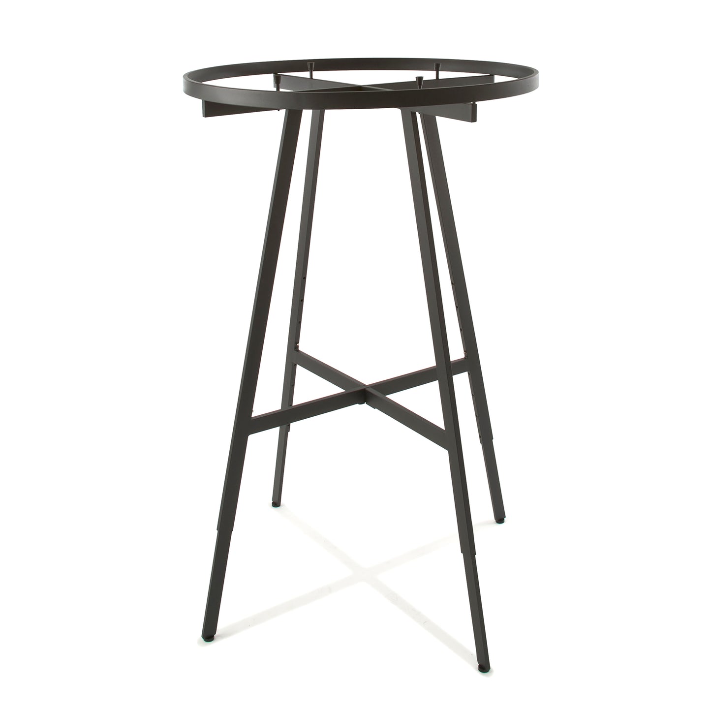 36" dia Round Folding Rack - Rectangular Tubing