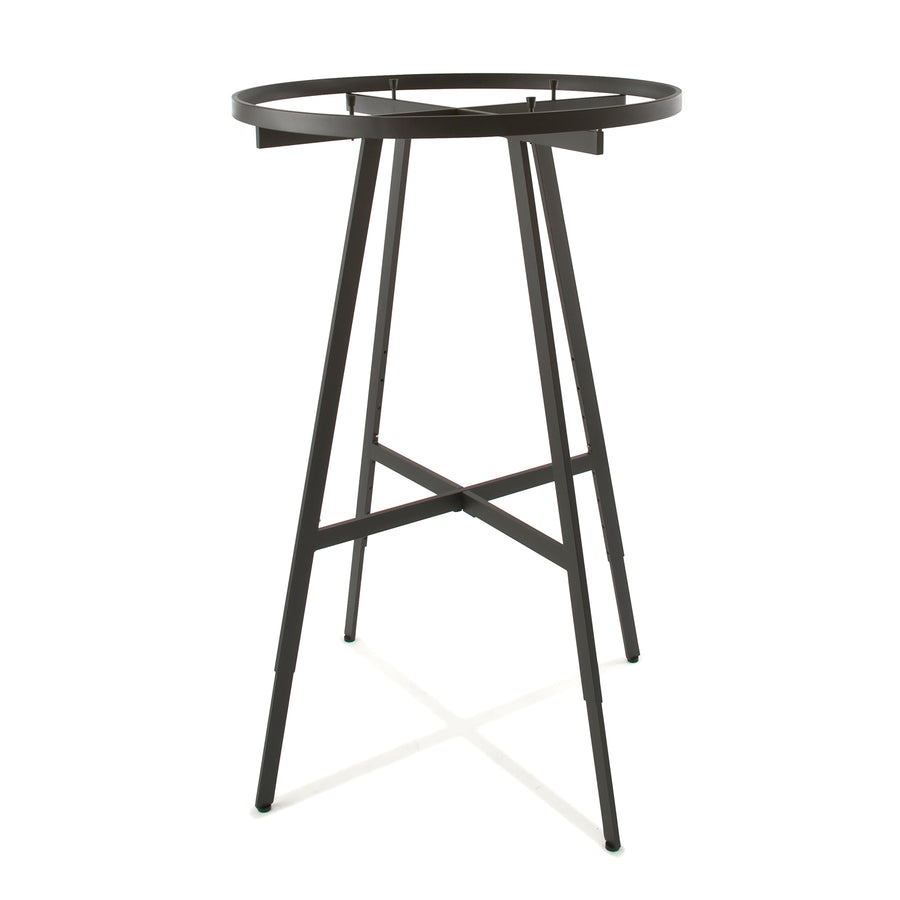 36" dia Round Folding Rack - Rectangular Tubing