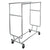 Collapsible Garment Rack w/ Double Round Tubing Hangrail