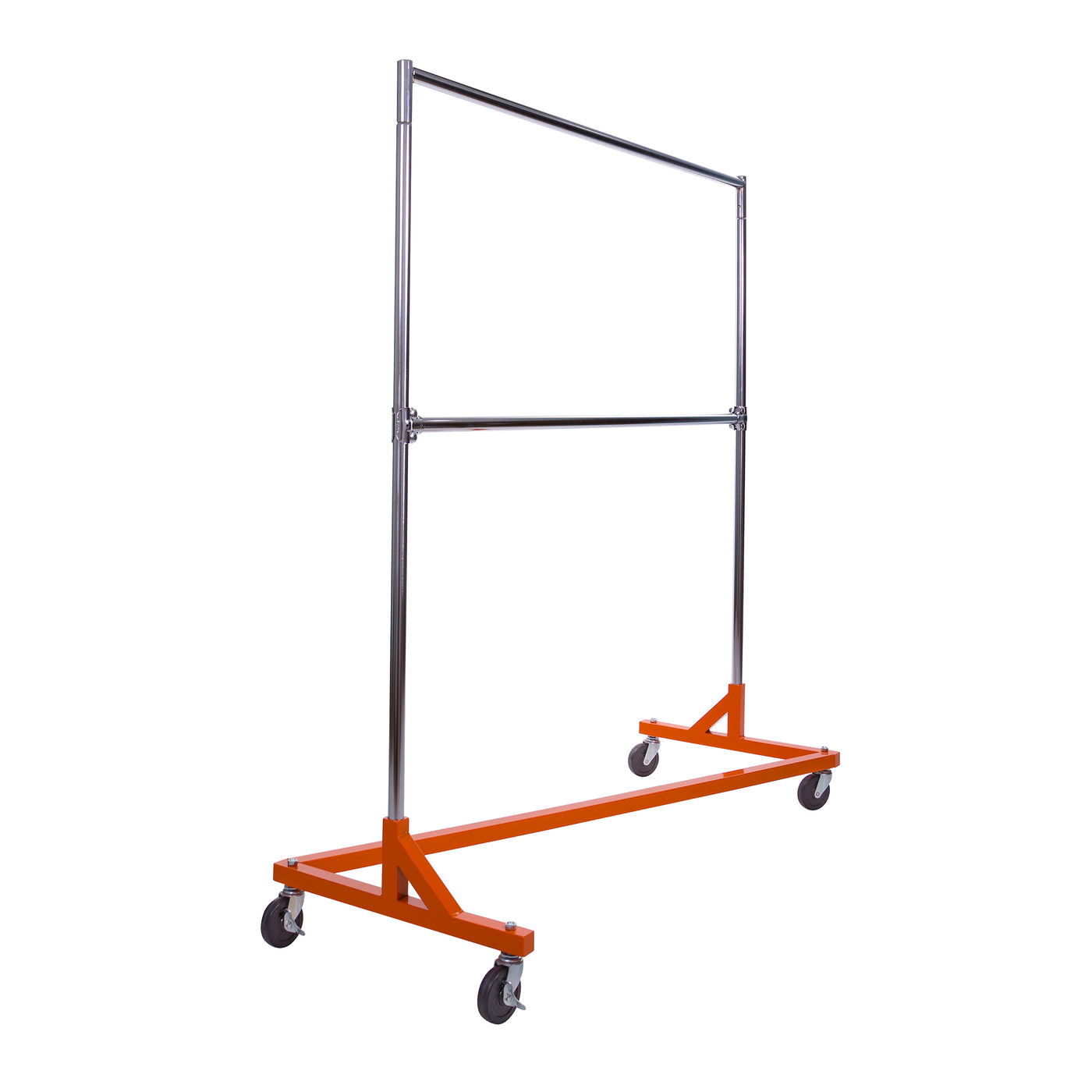 Economy Z-Rack with Orange Base Includes Add-On Bar