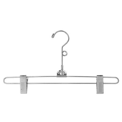 12" Steel Skirt Hanger w/ Loop Hook - Mainetti USA