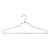19" Steel Blouse and Dress Hanger w/ Regular Hook