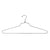 19" Steel Blouse and Dress Hanger w/ Regular Hook